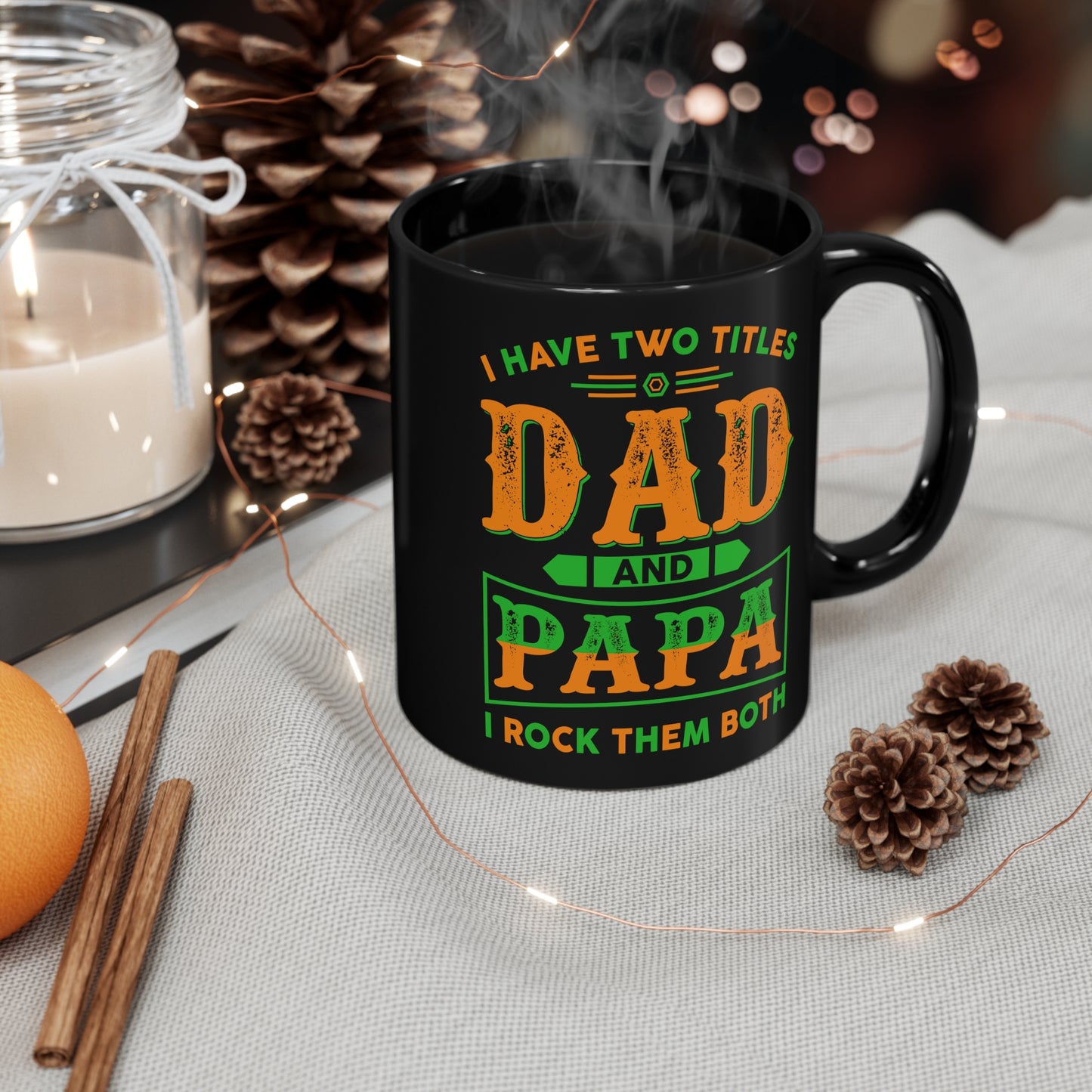 To My Dad | 11oz Black Mug