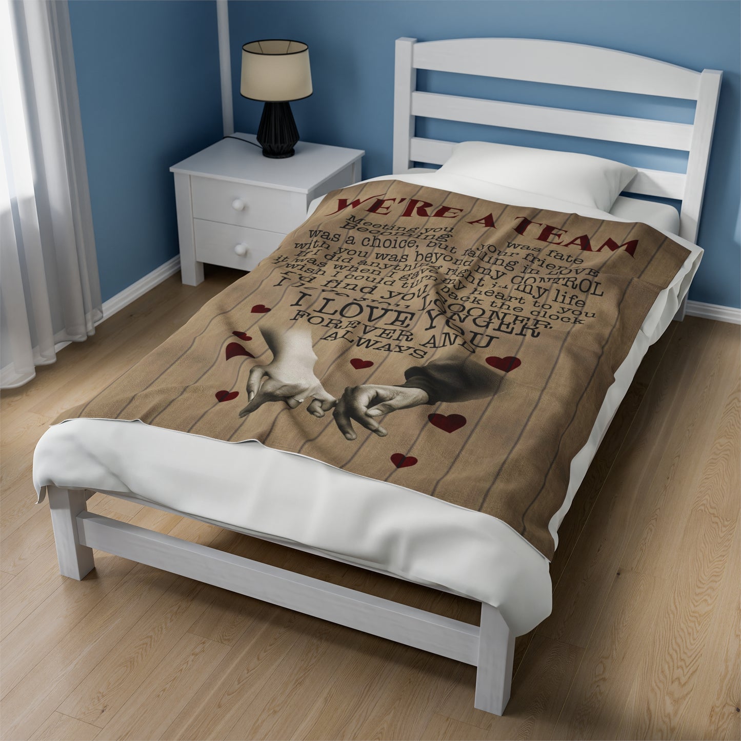 For Wife | Velveteen Plush Blanket